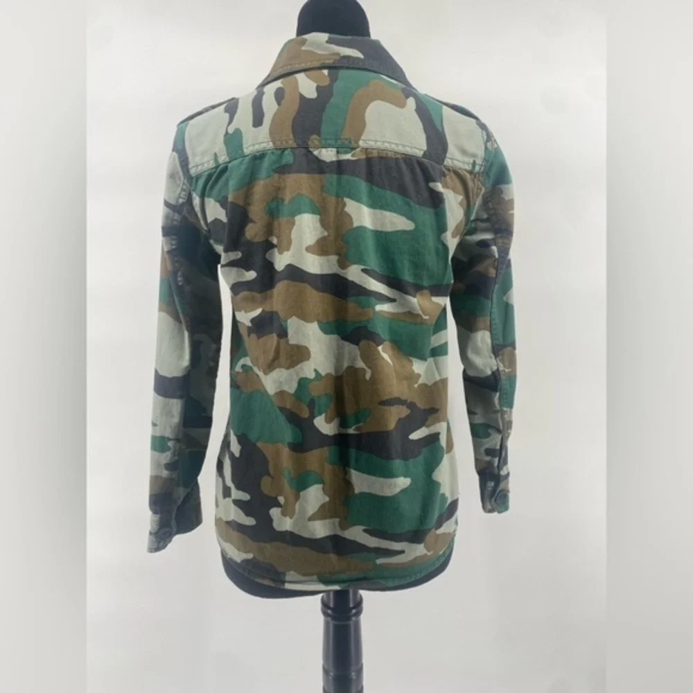 J. Crew Mercantile 100%‎ Cotton Camo Jacket